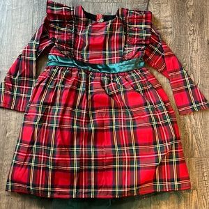 Red Plaid Christmas dress